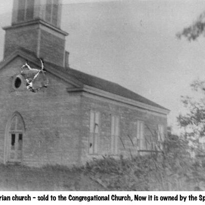 Original building as the Presbyterian Church