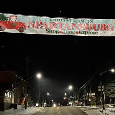 Christmas in Spartansburg banner